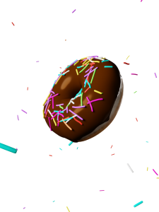 Donut with transparent 4K!!!.png