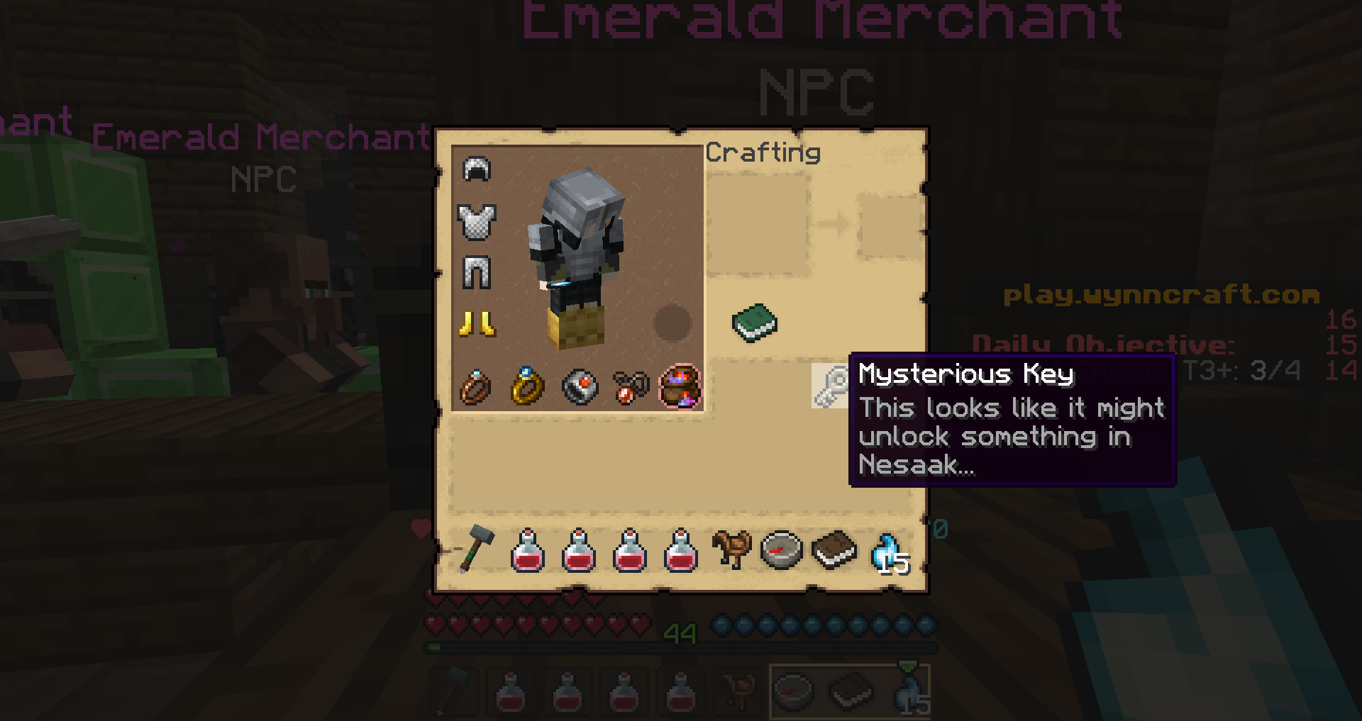 Nesaak Mysterious Key Wynncraft Forums