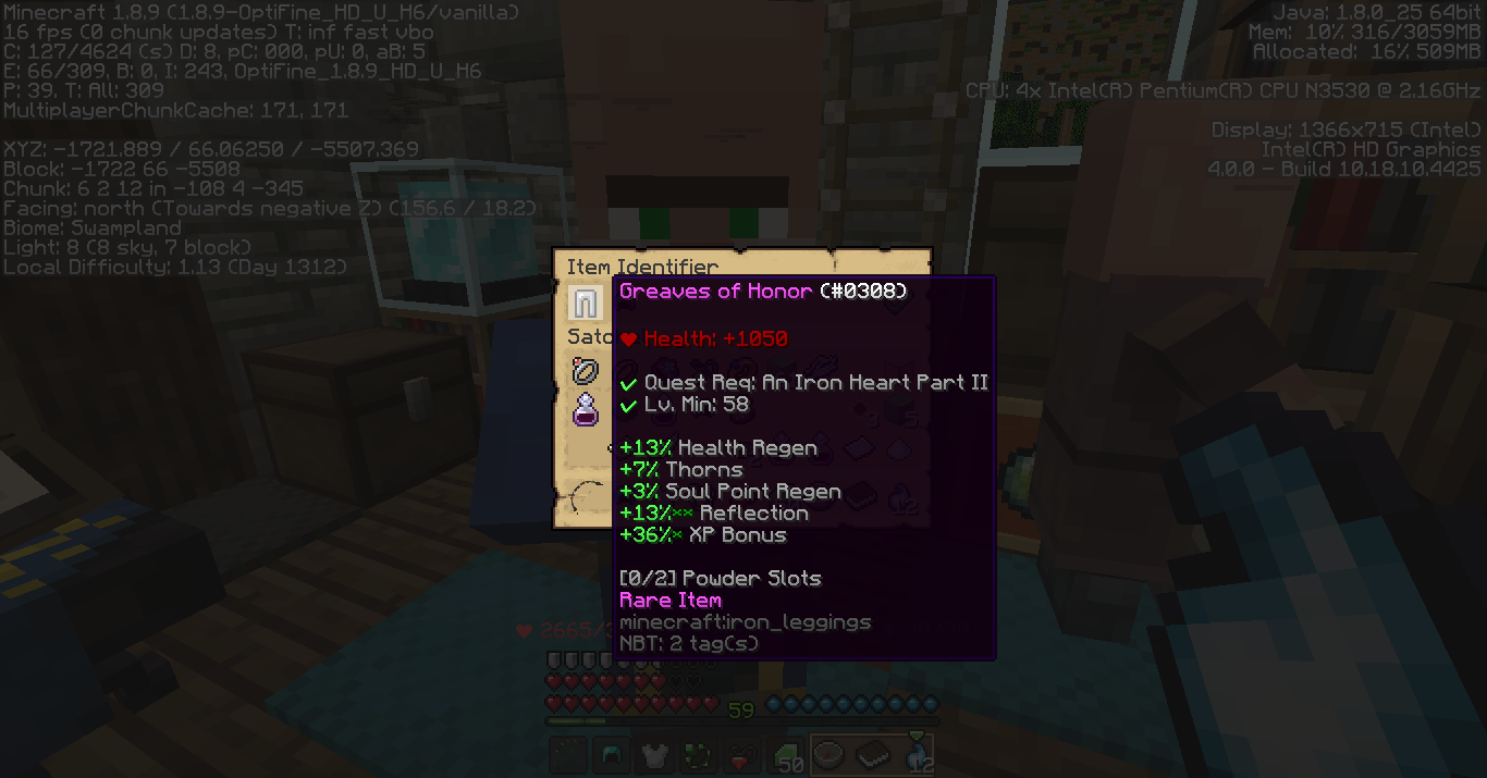 Auction 36 Greaves Of Honour Wynncraft Forums