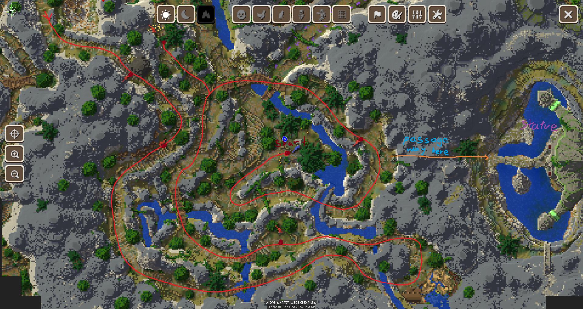 Guide - How To Get Around The Canyon Of The Lost 